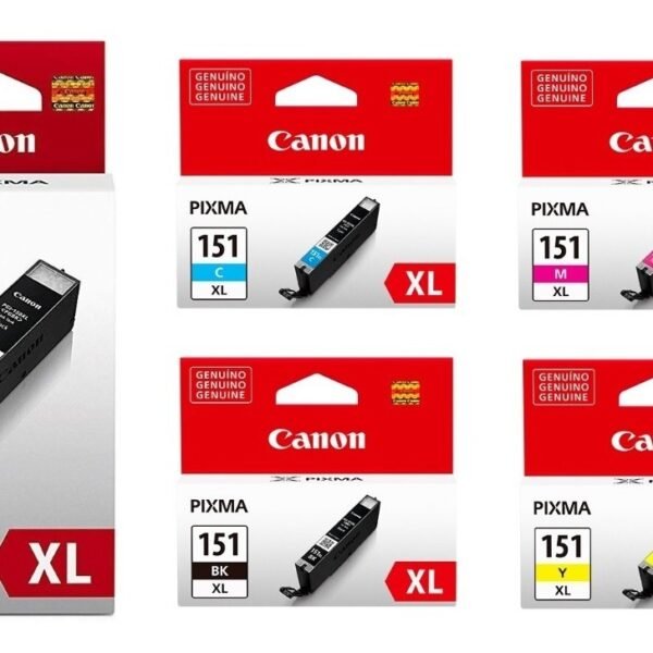 Kit 5 Tintas Canon Cli-151 xl Pgi-150