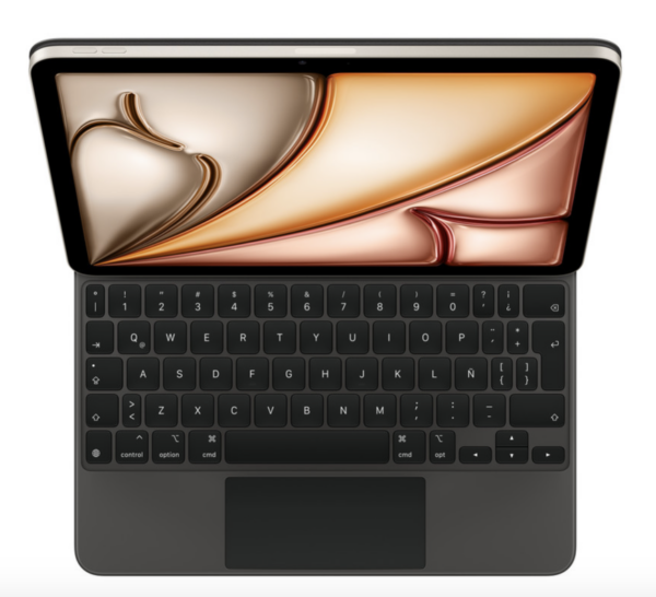 Apple Magic Keyboard para el iPad Air de 11 pulgadas (M2) - Español (España) - Negro MXQT2E/A