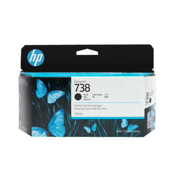 Tinta HP 738 Black 130ml 498N4A